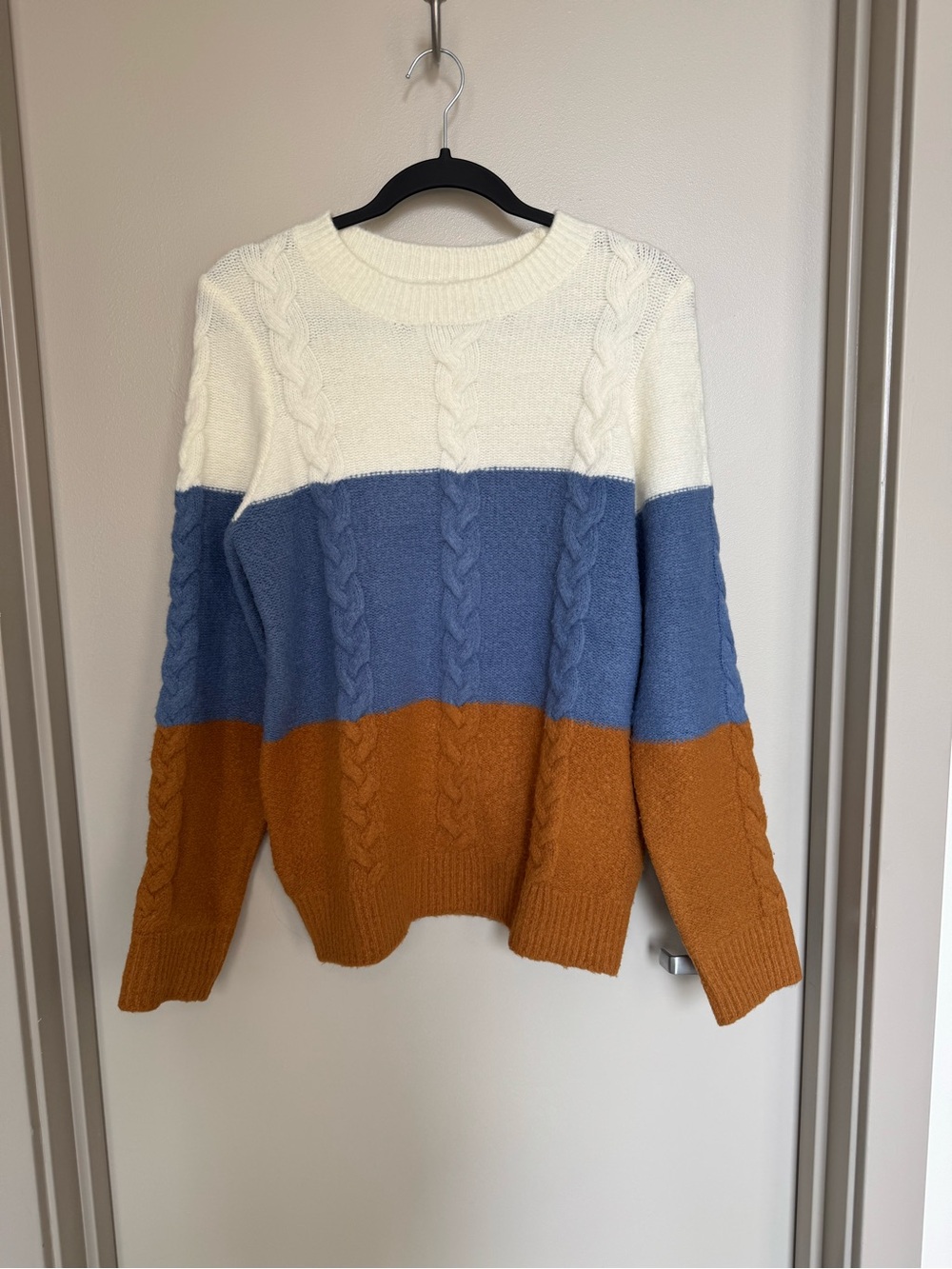 Anthropologie Moth Color-block Sweater